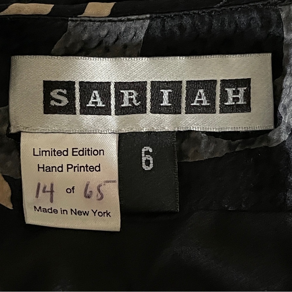 Barneys New York x Sariah Limited Edition Silk One-Shoulder Dress | Size 6 - Picture 6 of 6